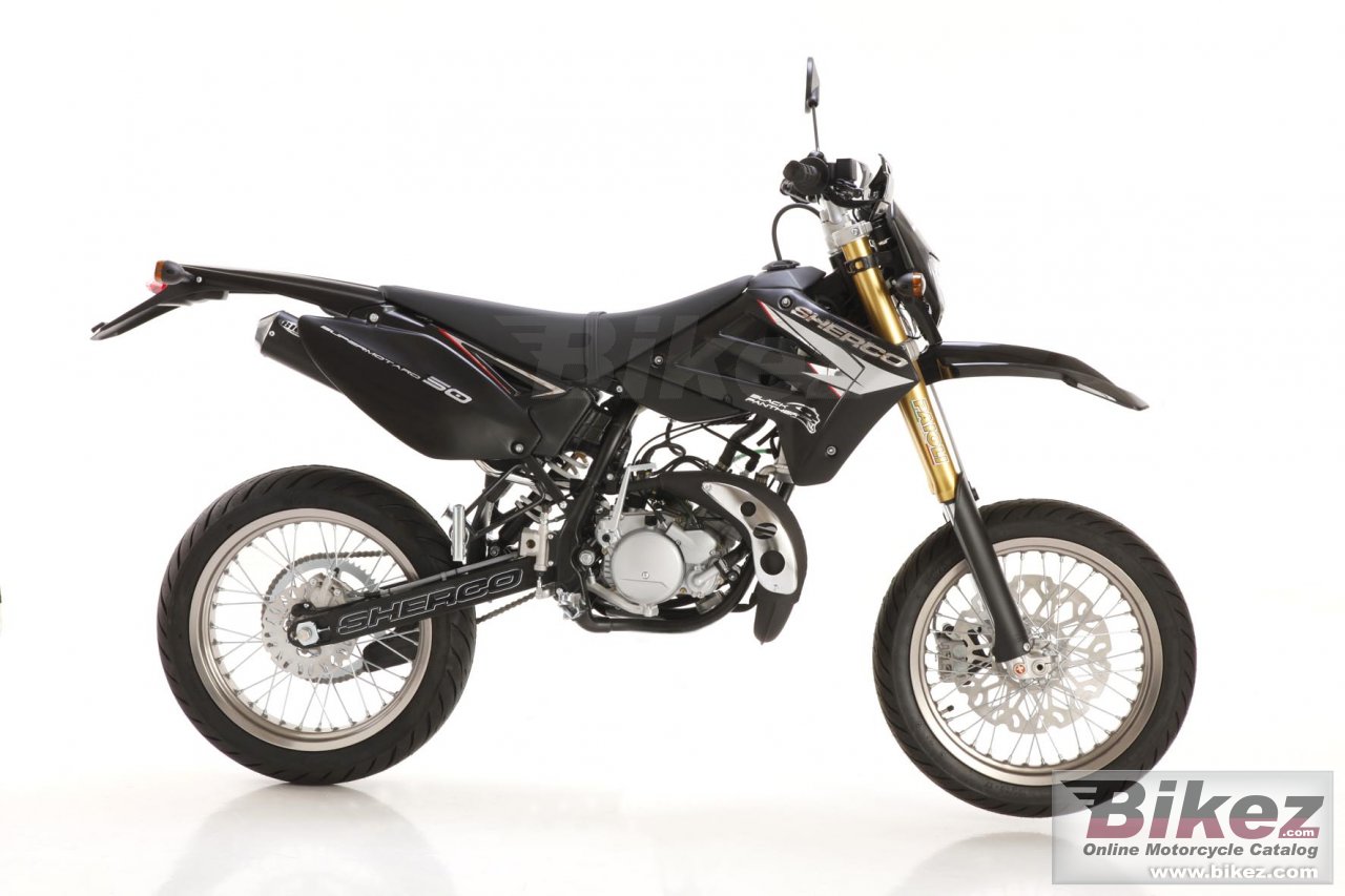 Big Sherco sm 0.5 black panther picture and wallpaper from Bikez.com